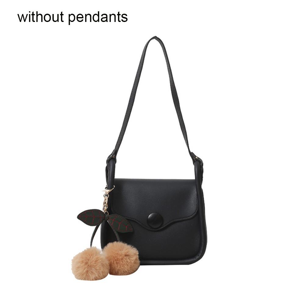 Versatile Female Handbag Korean Style Crossbody Bag Trendy Shoulder Bag  Travel чёрный