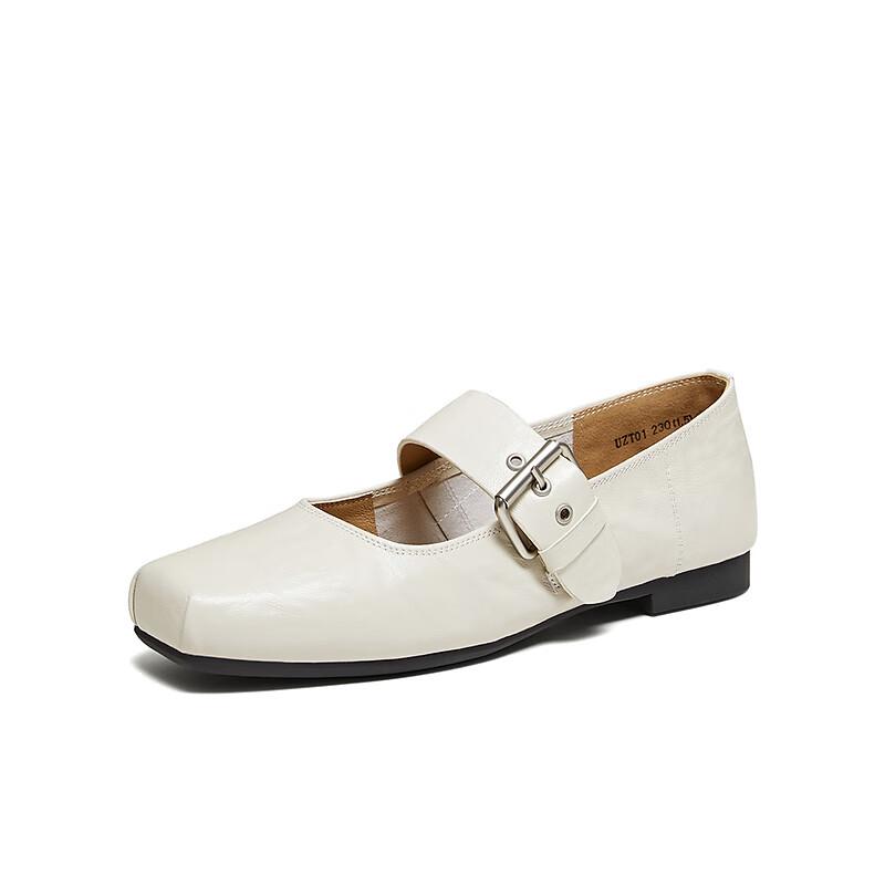 BASTO Lambskin Mary Jane Shoes Women's Small Leather Shoes