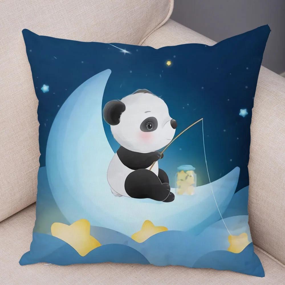 Față de pernă decorativă, un leu, un animal de desene animate, la birou, la sufragerie, la mașină, la ornamente pentru casă