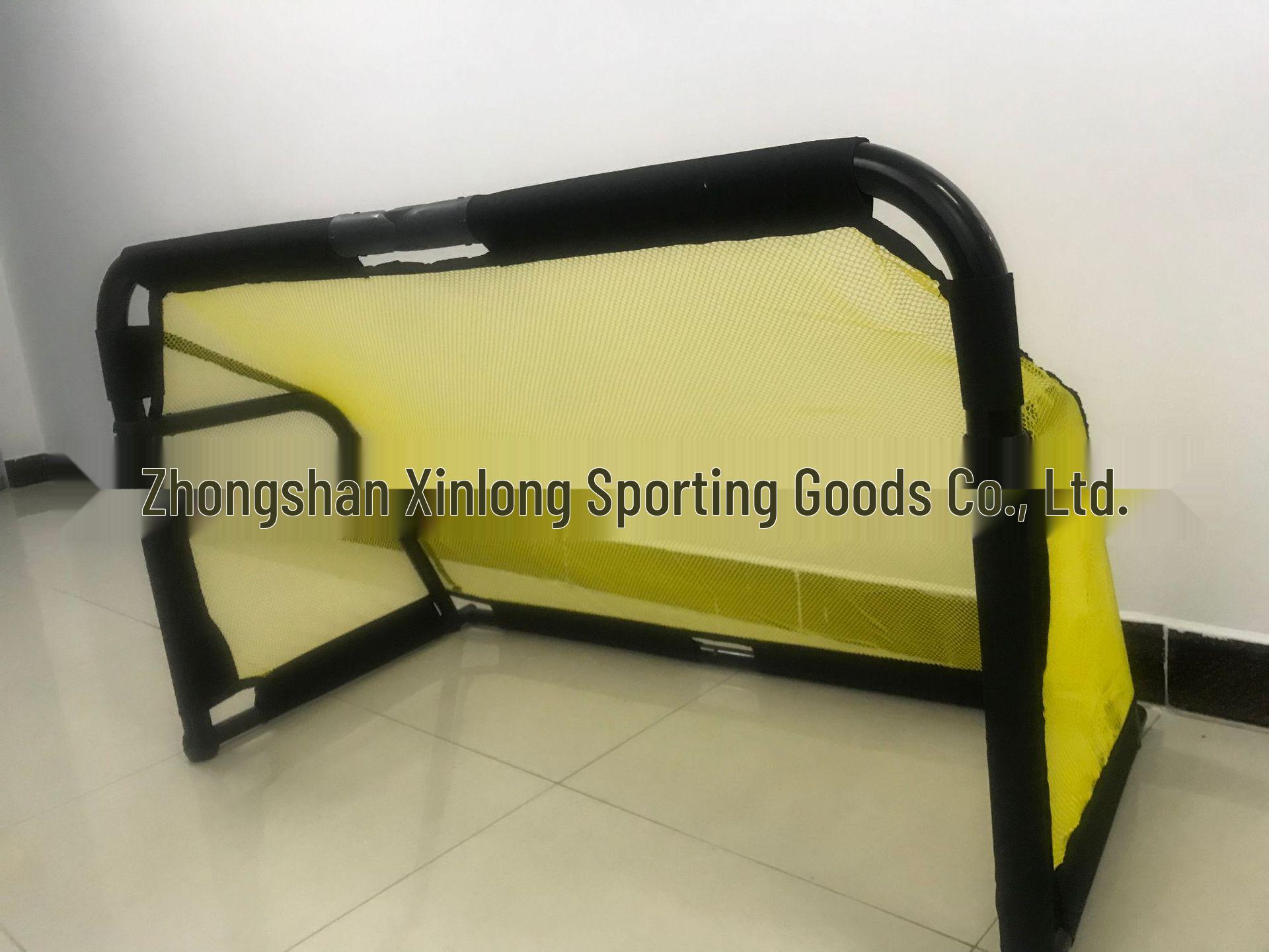 

Best-Selling Folding Football Goal for Kids - Indoor/Outdoor Aluminum Alloy Net чёрный