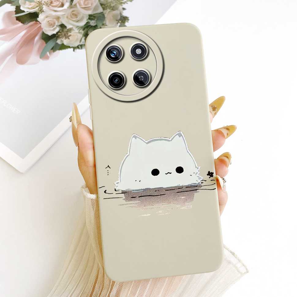 Silikonový kryt Pro Realme 11 4G Obal Měkké kryty Telefonu Pro Realme 11 REALME11 RMX3636 Roztomilýmalovaný 6.4" Fundas Coque