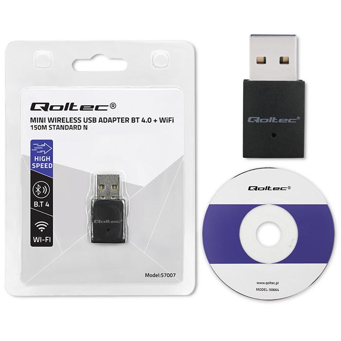 Qoltec Wall Charger 63W | 5-20V | 1.5-3A | USB Type C PD | USB QC 3.0 | Black