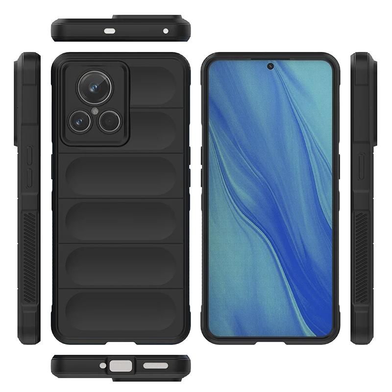 For OPPO Realme GT 2 GT 2 Explorer Master 5g Back Cover Phone Case Liquid Silicone Anti-fall Shockproof Armor Cases Funda Coque