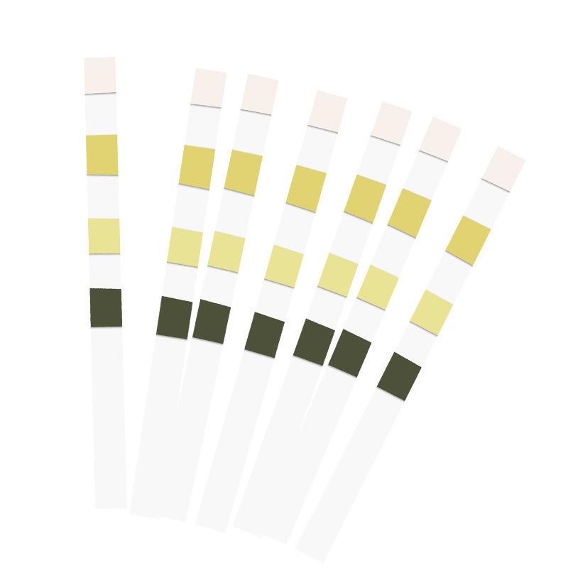 4-in-1 Water Quality Test Strips: pH, Chlorine, and More - 50 Strips per Bottle for Aquarium & Pool Testing.