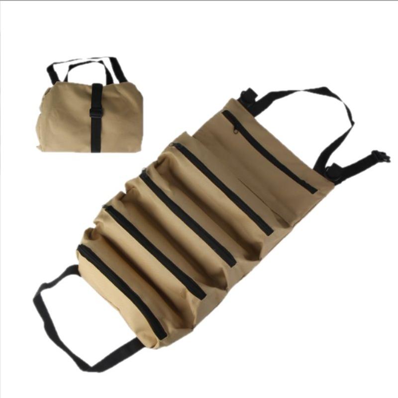 Tool Roll Oxford Fabric Tool Bag for Home Storage and Multi-Purpose Use