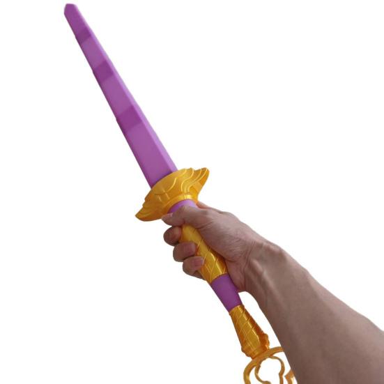 Kpop Hunter Cosplay Longsword Prop Halloween Costume Party Anime Inspired Hunters Stiletto Weapon Role-play Accessory Fans Collectible Prop