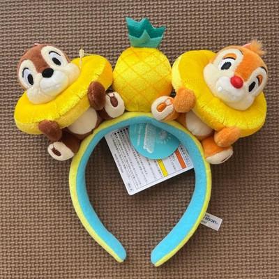 Tokyo Disney Resort Chip Dale Headband Ears Hello SUMMER 2026 NWT