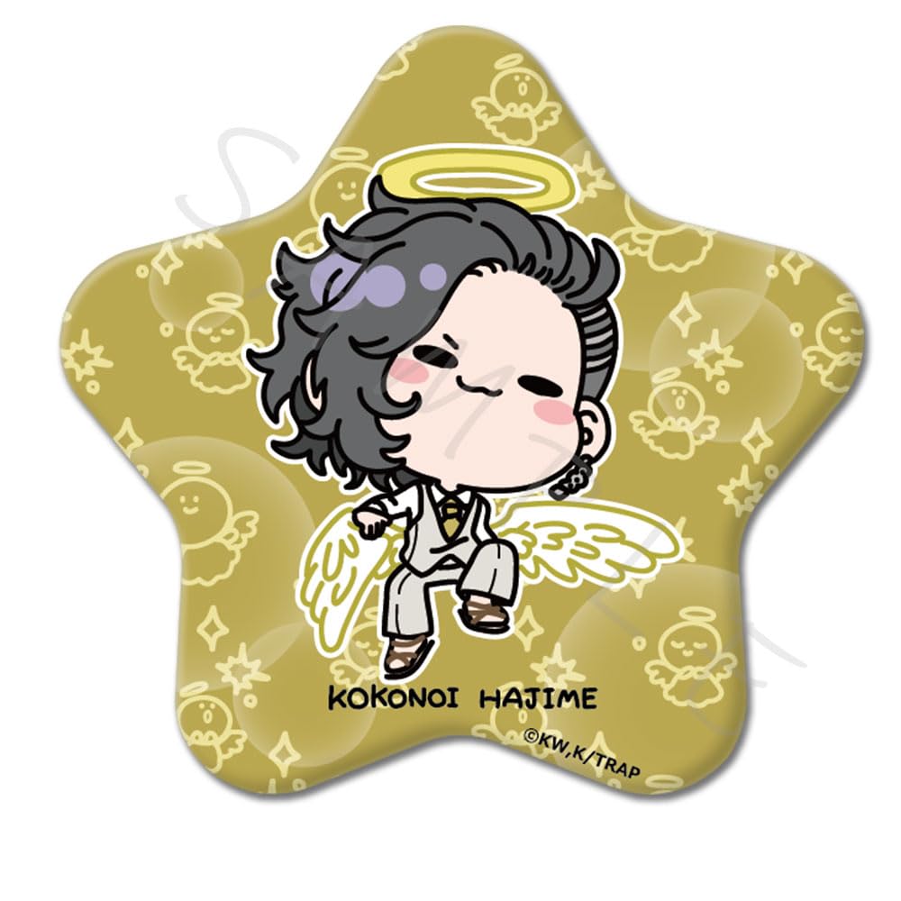 

Hajime Kui 6th edition can badge Mocho YI Tokyo Revengers Star-shaped