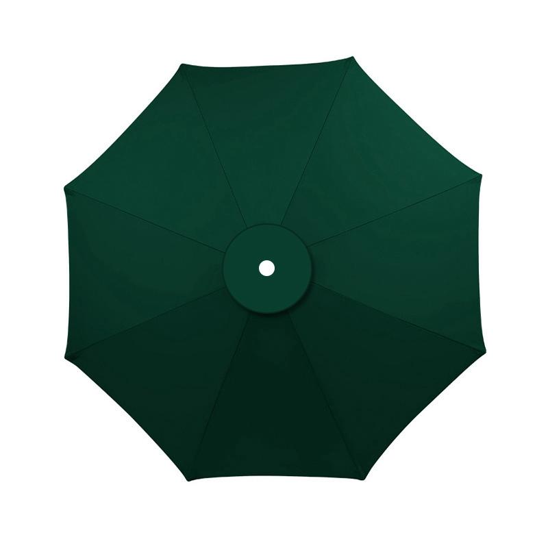 2/2.7/3m Parasol Cover UV Protection Outdoor Courtyard Sunshade Umbrella Canopy Replacement Cloth Waterproof Surface 6/8Ribs