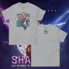 2026 Shakira World Tour Maglietta Popolare Unisex Girocollo 100% Cotone Manica Corta Y2k Oversize Moda T-shirt da Donna per fan