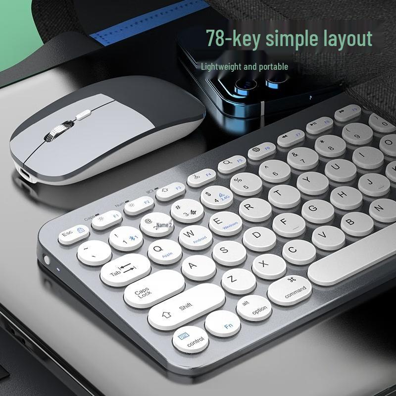 OLOEY Dual-Mode Wireless Keyboard & Mouse Combo