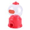 Przenośna dziecięca maszyna do cukierków, plastikowy mini dozownik gumy do żucia, prezent dla przedszkolaków(Czerwony)