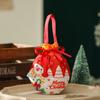 Storage Bag Candy Snack Gift Bag with Handle Christmas Candy Bag  Outdoor Christmas
