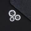 12Pcs Miniature Round Grille Porthole Outer Dia 12Mm/11Mm/8Mm Detailed Alloy Portholes For Miniscale Model Ship Boat Decoration