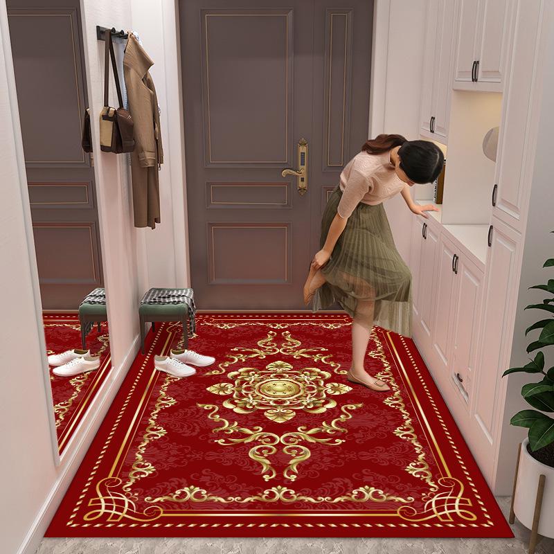 Entrance Door Mat Large Entrance Mat Dirt Resistant Door Mat Household Carpet Entrance Mat Foyer Outdoor