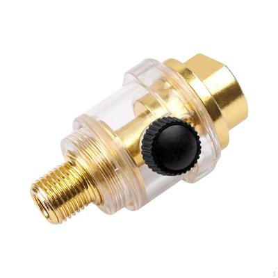 Oiler Lubricator Pipe Automatic Lubrication Compact Lightweight Screw On Design 1/4 In Air Tool for