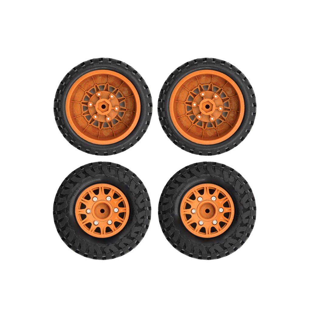 Car Tires with Wheel Rims 4pcs Replacement for 1Celsius10 slash K1 Short Truck