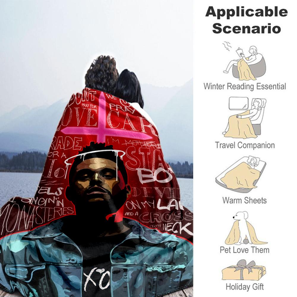 Weeknd Blanket, High quality Comfortable for All Seasons, Home Decor, Warmth and Comfort