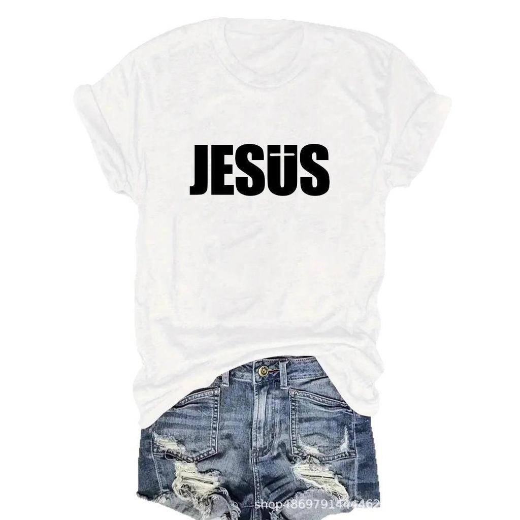 Women's Fashion Round Neck T-Shirt for Cross-Border Trade