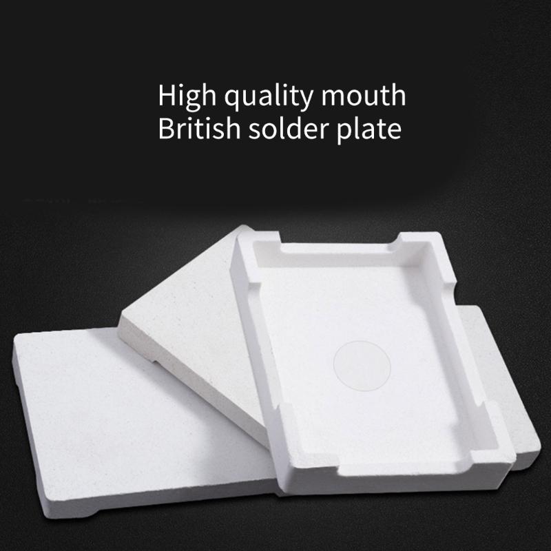 Quarzplatte, hitzebeständig, für die Schmuckherstellung, Löt- und Schweißblock, Wabenplatten-Reparaturwerkzeug, Ausrüstungszubehör