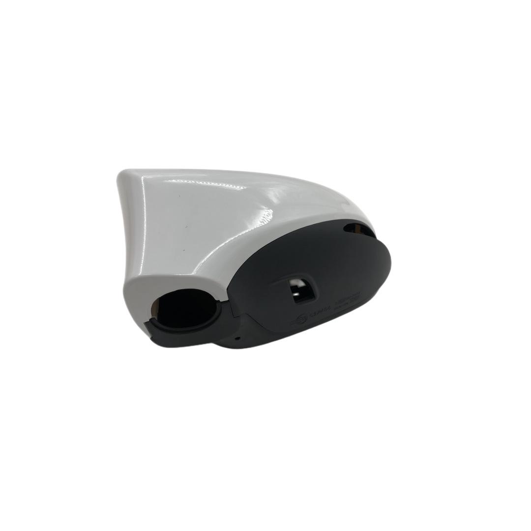 White Left Rearview Mirror Cover for Lexus ES No