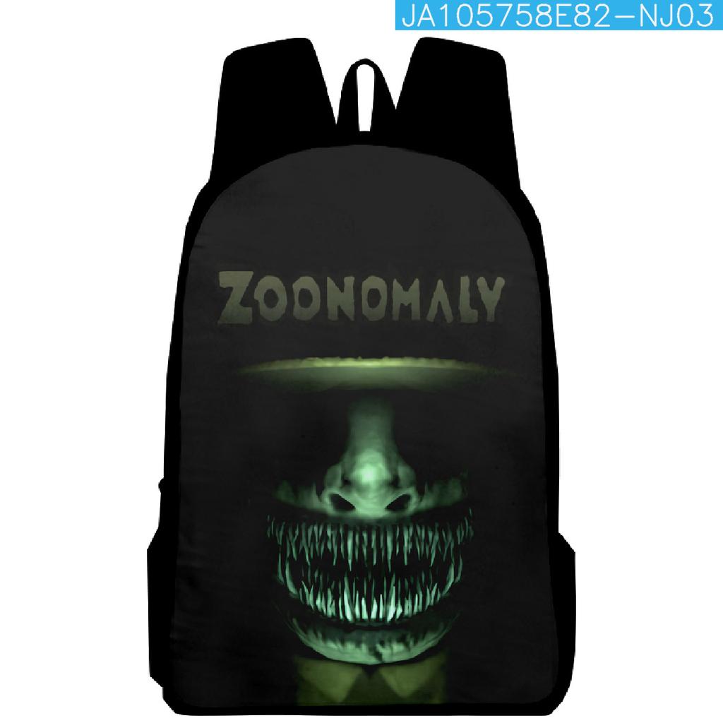 Hip Hop Youthful Funny New Zoonomaly Student School Bags Notebook Backpacks 3D Printed Oxford Waterproof Boys/Girls Travel Bags