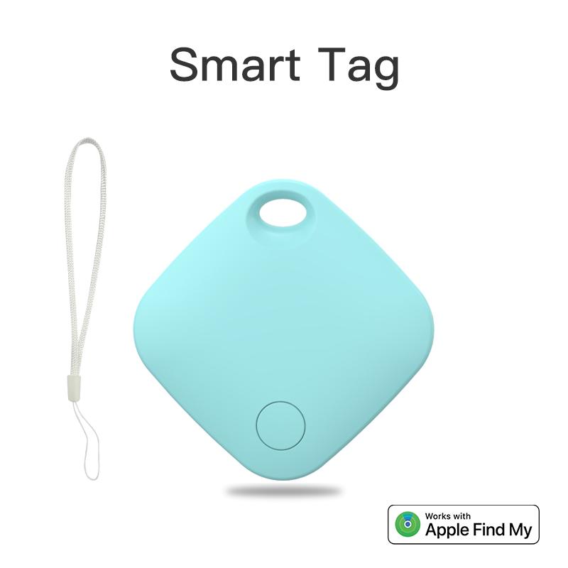 Smart Bluetooth GPS Tracker Works with Find My APP Anti Lose Reminder Device for Iphone Tag Replacement Locator MFI Rated
