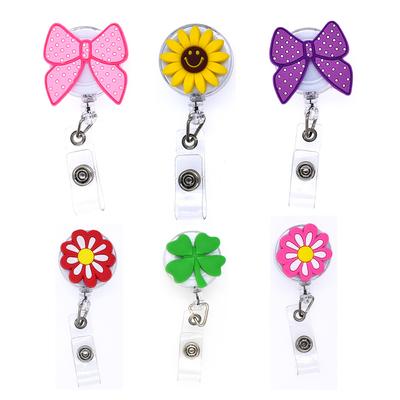 Clip Name Tag Holder Badge Holder Clip Retractable Badge Key Chain Nurse Doctor ID Badge Holder