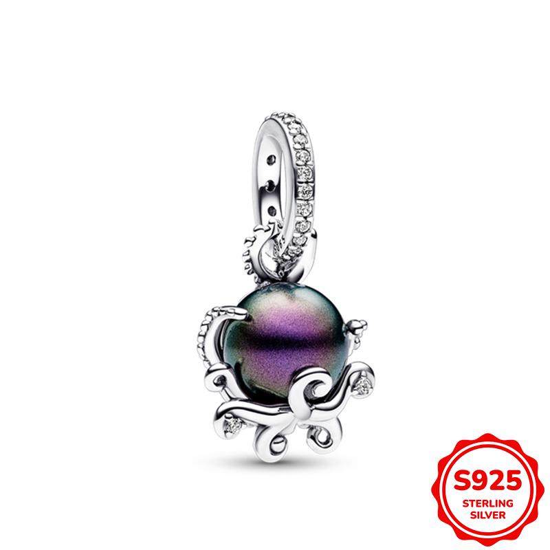 Charms Silver 925 Pendant Beads Fits 3mm Bracelet Bangle Necklace For Women Luxury DIY Jewelry Making Fine Gifts