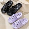 Fashion Ladies Summer Slippers Non slip home use odorless Shoes Men Indoor household slippers Water leakage Quick drying couple sandals