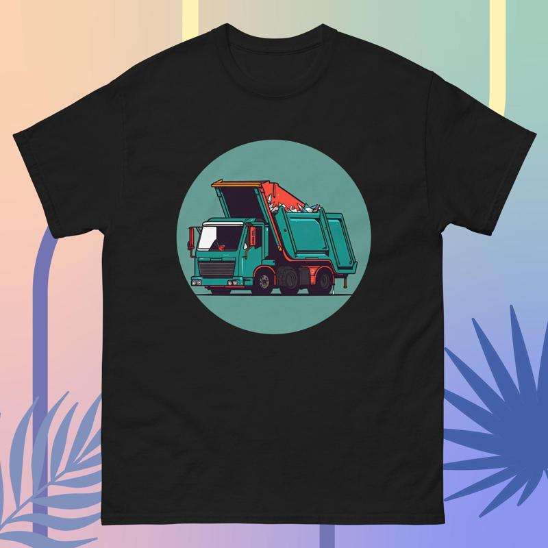 Garbage Truck Apparel Unisex Short Sleeve Tshirt
