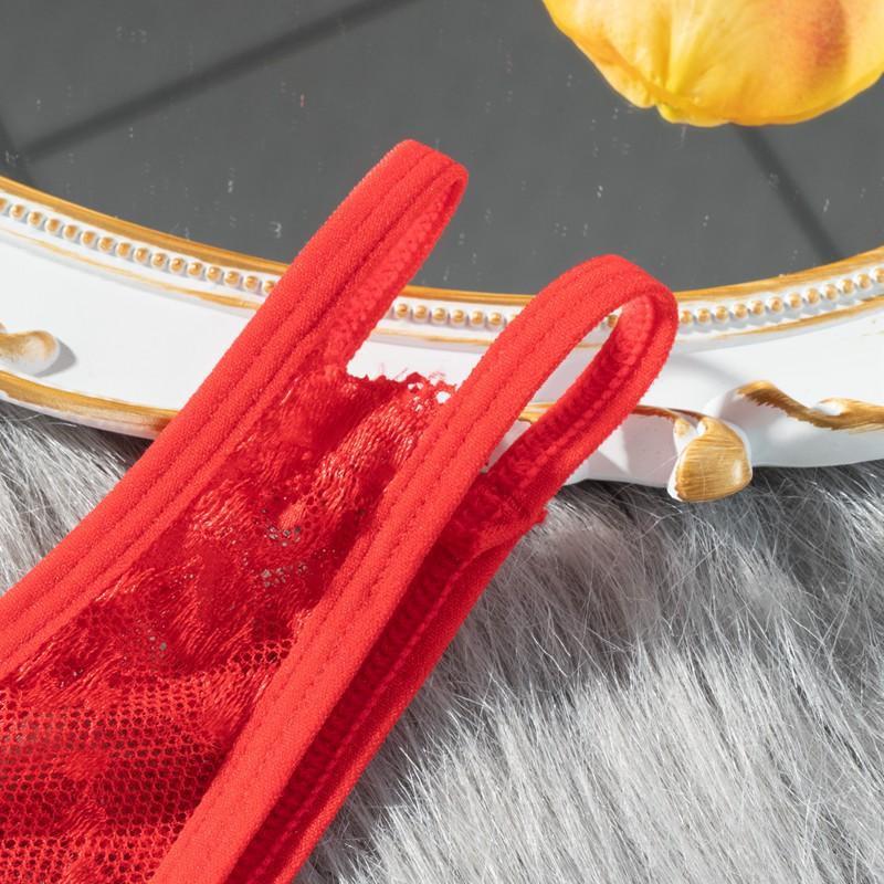 Women Lace Lingerie Transparent Underwear Panties Ladies Open Crotch Thong Sexy