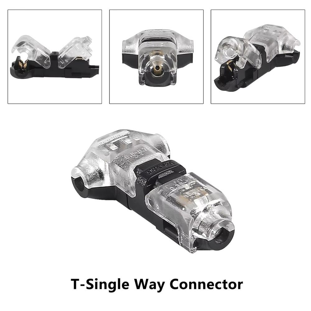 10Pcs for 18-22 Awg Cables Low Voltage Wire Connector Lighting Installations