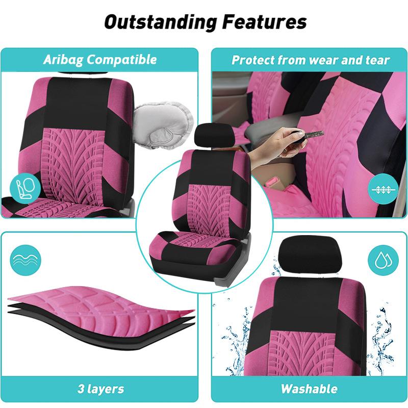 High Quality Universal Seat Covers for Car Front / Full Car Seat Cover 2/4/9PCS Car Seat Protection Covers Car Interior Accessories