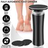 Electric Foot Grinder Auto Remover Foot Care File Heels Dead Skin Calluses Cracks Pedicure Tool with 60Pcs Replacement Sandpaper