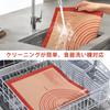 SUPER KITCHEN Cooking Oven Baking Food Grade Silicone Kitchen Baking Microwave Heat Resistant Placemat 42 x Sheet, Sheet, Mat, Mat, Bread/Cookie/Pizza