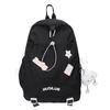 Schoolbag Schoolbag for Girls, Sweet Style, New High School Students, Large Capacity Backpack, Small Fresh Contrasting Color Girl Backpack