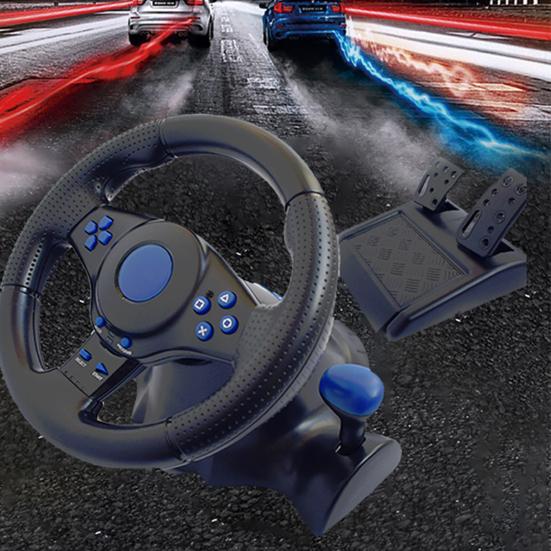 Controller Wheel with And Shift Functions Manual Brake 180 Degree Rotation Fully Compliant