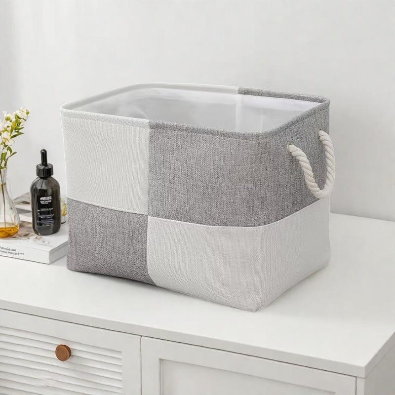 1 Stück Aufbewahrungskorb mit großer Kapazität - Essentiell für Wäsche, Sortierung von Kleinkram, Aufbewahrung von Unterwäsche/Socken, Aufbewahrung von Spielzeug, Heimorganisation