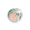 Charms Do Pandora Zawieszka Charms Piwonia Kwiecień Srebro 925 Charmsy Trusky
