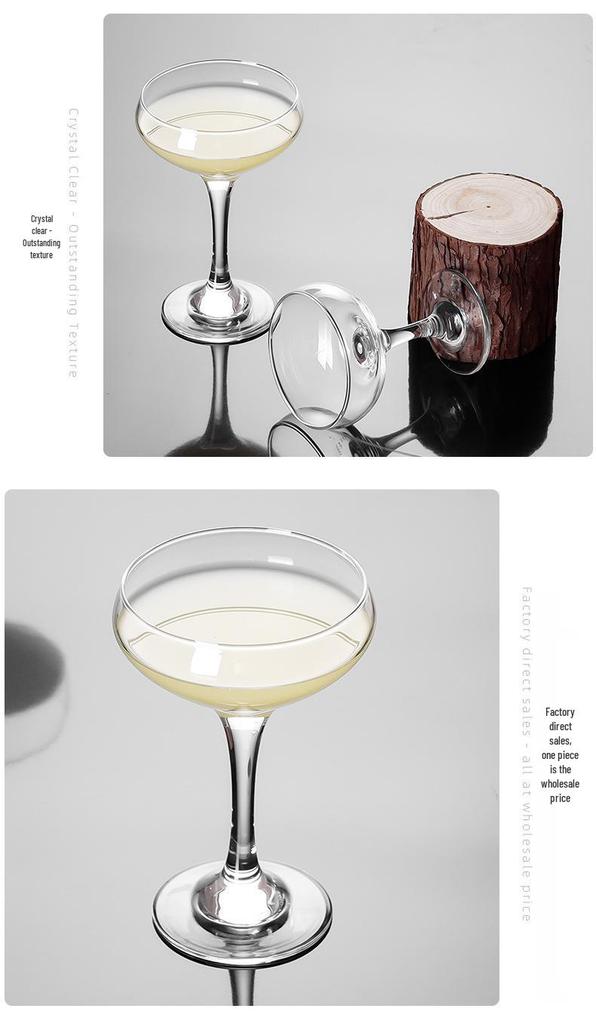 Elegant Wedding Champagne Tower Glasses Set - High Stem, Round Bottom, Wide Mouth for Banquets & Cocktail Tastings