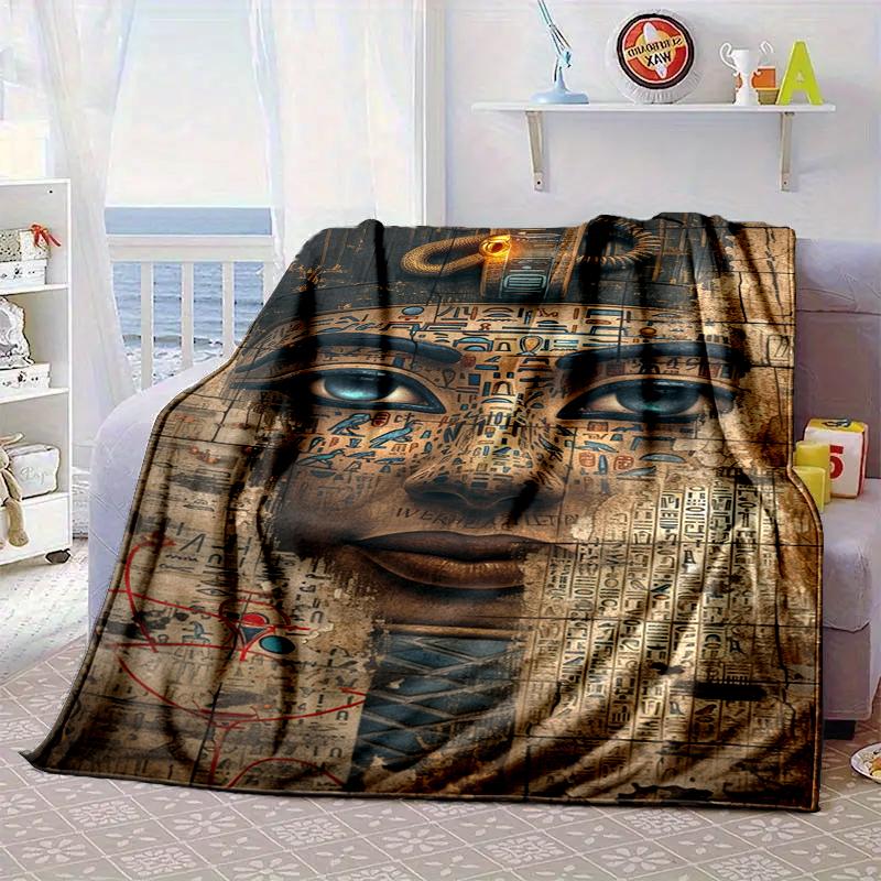 Egyptian Cat Mythology Blanket Flannel Blanket Throw Blanket Sofa Cover Blanket Soft Premium Blanket Picnic Blanket Tv Blanket Gifts