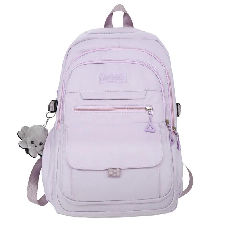 Large Capacity Backpack Women Unisex Travel Backpack Multi Pocket College Student Schoolbag For Teenage Girl Men Book Knapsack