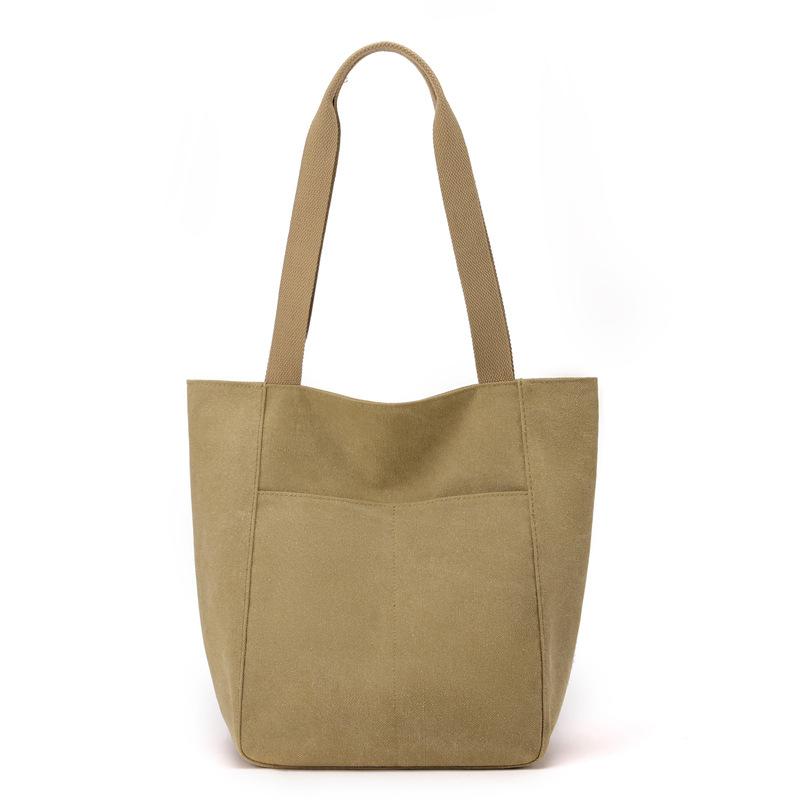 Canvas Bag Women's Shoulder Handbag Wear-resistant Large Capacity Women's Bag