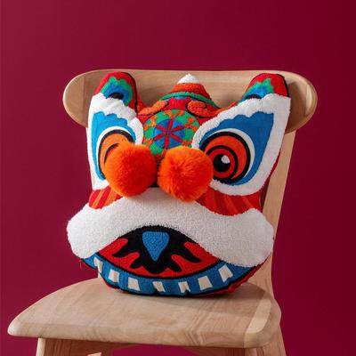 Chinese Year Pillow for Living Room and Holiday Events