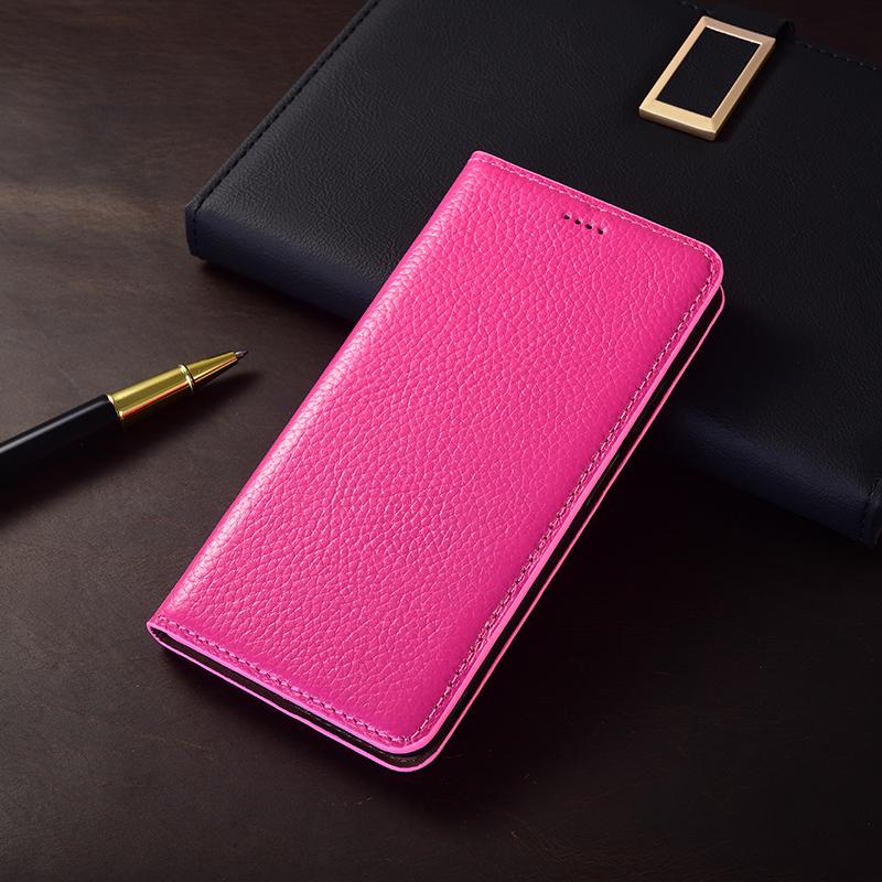 Litchi Patterned Phone Case for Honor X7 X7a X7b X7c X6 X6a X6b X6c X5 X5b Plus 4G 5G Flip Book Cover Wallet
