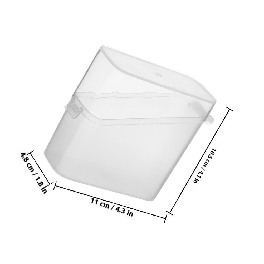 2Pcs Cheese Slice Storage Box Fridge Cheese Container Fresh Keeper Food Storage Box Refrigerator