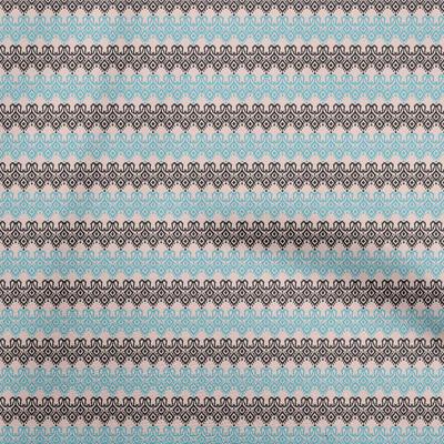 Cotton Flex Blush Pink Fabric Geometric Sewing Material Print Fabric By The Yard 40 Inch