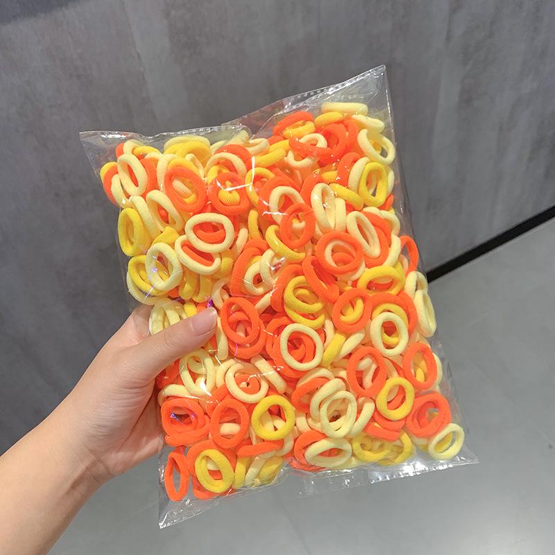 Elastic Hair Tie for Children and Women - Soft, Hair-Friendly Rubber Bands for Little Girls and Babies