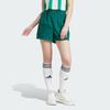 Adidas Tiro Snap-Button Shorts With Elastic Waist and World Cup Straight Cut Women Shorts Forest-Green IM5015
